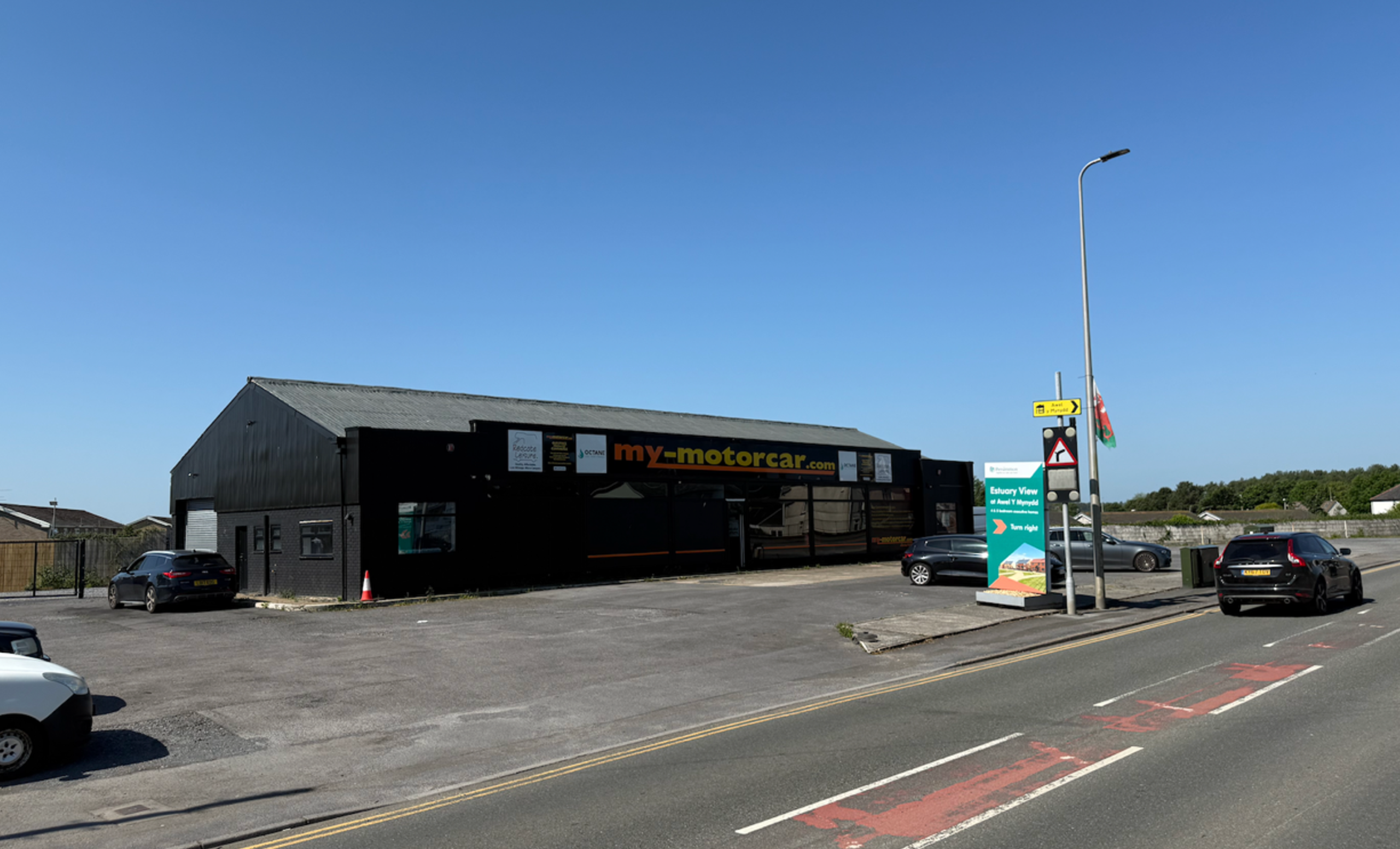Former Car Showroom, Dan Lan Road, Pembrey, Burry Port  SA16 0UF